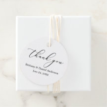 Minimalistische Elegance Calligraphy Wedding Round