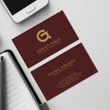 Minimalistische Elegant Company Initial über Burgu