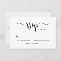 Minimalistische Elegant-Kalligrafie-SkriptWedding