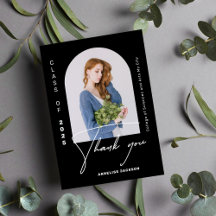 Minimalistische elegante Klasse des Fotos Abschlus