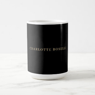 Minimalistische Elegante Klassische Professionelle Kaffeetasse