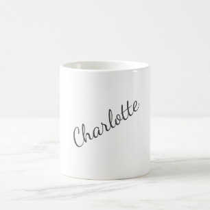 Minimalistische Elegante Klassische Professionelle Kaffeetasse