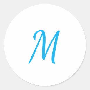 Minimalistische Elegante Klassische Professionelle Runder Aufkleber