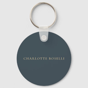 Minimalistische Elegante Klassische Professionelle Schlüsselanhänger