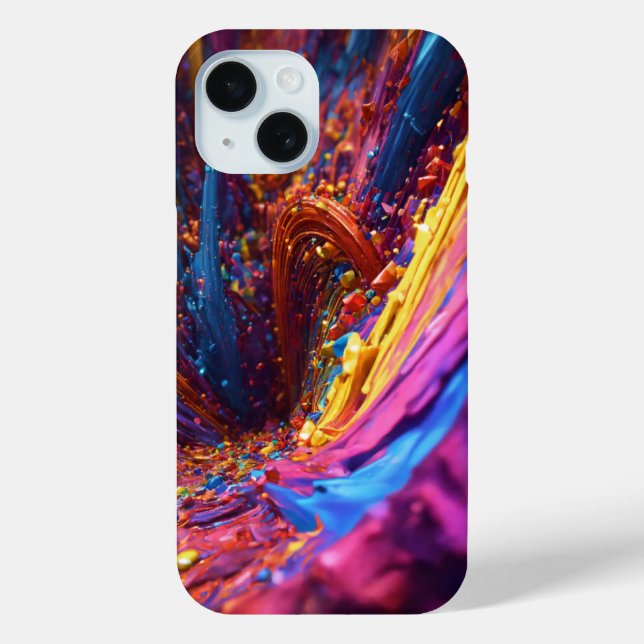 Minimalistische Eleganz - Fall von Slim & Protecti Case-Mate iPhone Hülle (Rückseite)