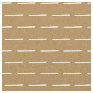Minimalistische Elfenbein Linien auf Dunkelgrau Or Stoff