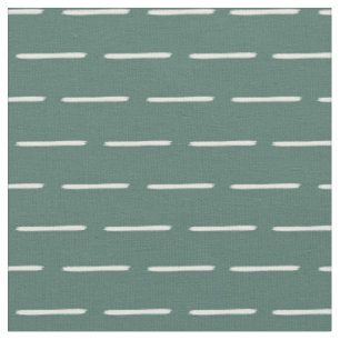 Minimalistische Elfenbeinlinien auf Dunkelgrau Tür Stoff