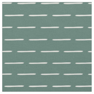 Minimalistische Elfenbeinlinien auf Dunkelgrau Tür Stoff