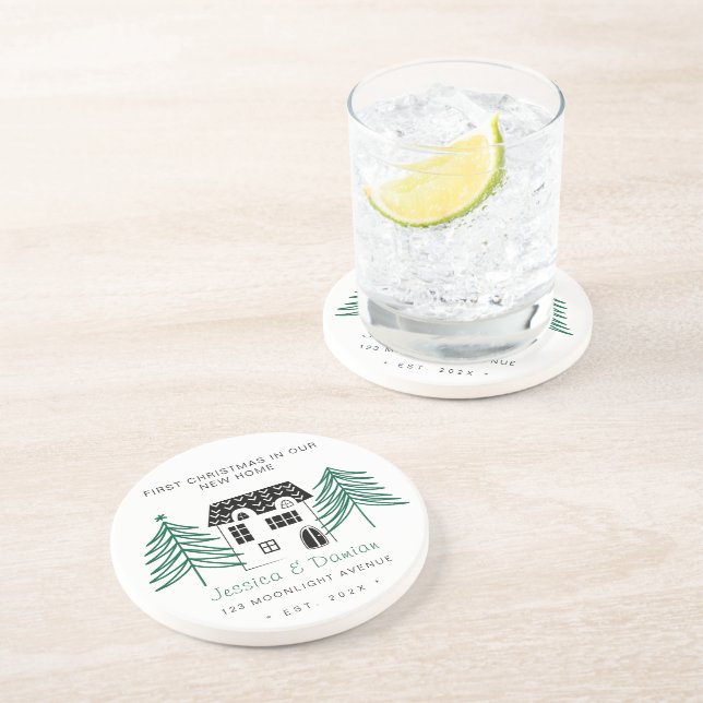 MINIMALISTISCHE ERSTE CHRISTMAS IN UNSERER NEUEN Z GETRÄNKEUNTERSETZER (Seite)