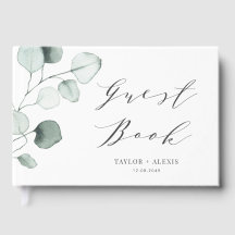 Minimalistische Eukalyptus-Blätter Hochzeiten