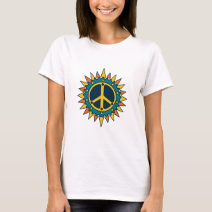 Minimalistische Fahrrad-Zahnrad-Kunst T-Shirt