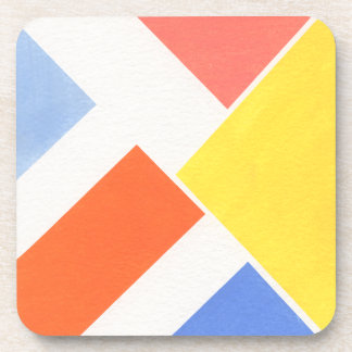 Minimalistische Farben Getränkeuntersetzer