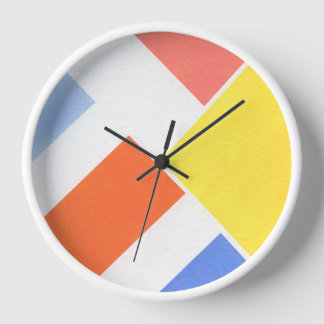 Minimalistische Farben Uhr