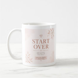 Minimalistische feminine Kaffeetasse