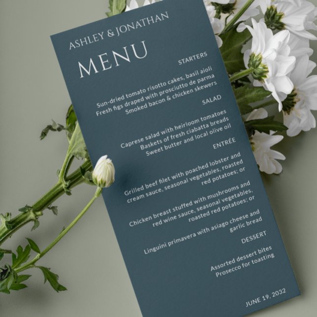 Minimalistische fette Textmarkierungen Hochfahren Menükarte (Von Creator hochgeladen)