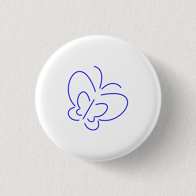 Minimalistische Flying Insect Patches & Buttons (Vorderseite)