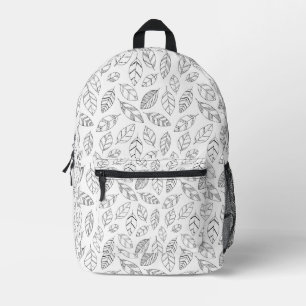 Minimalistische Foliage Bedruckter Rucksack