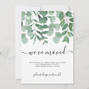 Minimalistische Folien, die wir in Bewegung gesetz Ankündigung