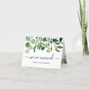 Minimalistische Folien haben wir neue Zuhause-bewe Ankündigung