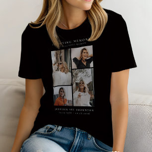 Minimalistische Fotocollage In Liebender Erinnerun T-Shirt