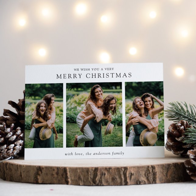 Minimalistische FotoCollage Moderne Weihnachten (Von Creator hochgeladen)