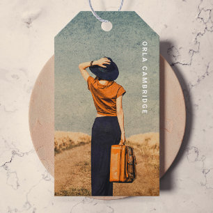 Minimalistische Fotografie Vollständiges Foto Einf Geschenkanhänger