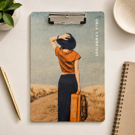 Minimalistische Fotografie Vollständiges Foto Einf Klemmbrett
