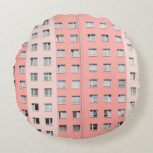 MINIMALISTISCHE FOTOGRAFIE VON PINK HOCHRANGIGES G RUNDES KISSEN