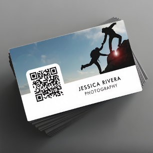 Minimalistische Freelance Fotograf-Kontaktkarte Visitenkarte