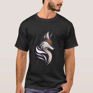 Minimalistische Fuchs-Illustration Fuchs T-Shirt