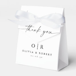 Minimalistische Gastgeschenk Hochzeit Geschenkschachtel