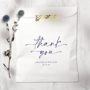 Minimalistische Gastgeschenk Hochzeit Geschenktütchen