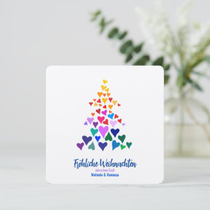 Minimalistische Gay Weihnachten