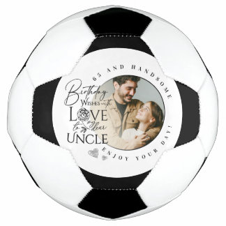 Minimalistische Geburtstagsgeschenke für Onkel Fußball