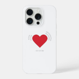 Minimalistische Gefühle in Verluste Crypto-Handyhü iPhone 15 Pro Hülle