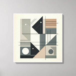 Minimalistische Geometrie Leinwanddruck