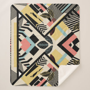 Minimalistische Geometrie: Musterdesign Sherpadecke