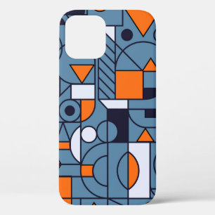 Minimalistische Geometrie: Retro-Abstraktes Poster Case-Mate iPhone Hülle