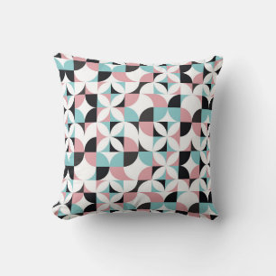 Minimalistische Geometrie, skandinavisches Kunstwe Kissen