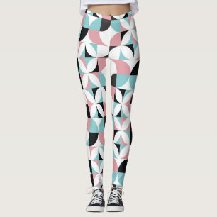 Minimalistische Geometrie, skandinavisches Kunstwe Leggings
