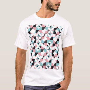 Minimalistische Geometrie, skandinavisches Kunstwe T-Shirt