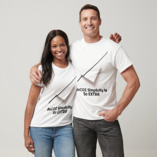 Minimalistische Geometrie T-Shirt