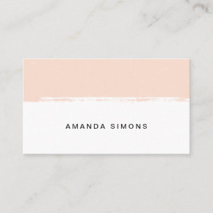 Minimalistische Geschäfts-Karten Visitenkarte