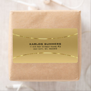 Minimalistische goldene Hintergrundfarbe Acrylglas