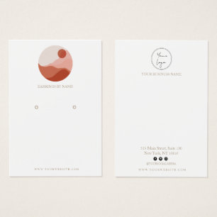 Minimalistische Grafikkarte mit Bildvorlauf