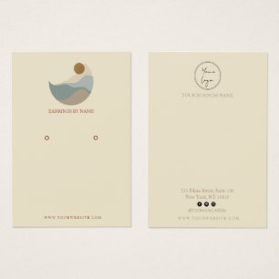 Minimalistische Grafikkarte mit Bildvorlauf