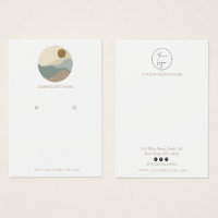 Minimalistische Grafikkarte mit Bildvorlauf