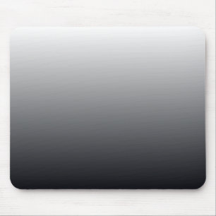 Minimalistische Graue und schwarze Gradient Mousepad