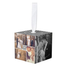 Minimalistische Grid Lines Holiday Wedding 4 Foto