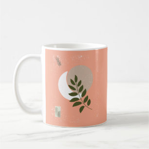 Minimalistische Grünanlagen Kaffeetasse